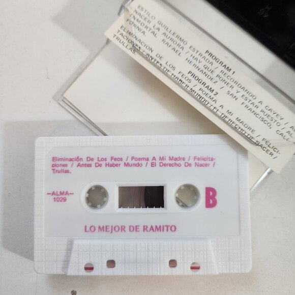 Lo Mejor De Ramito "La Eliminación De Los Feos" Cassette Tape Artilleria 1029 Pu - Picture 4 of 5